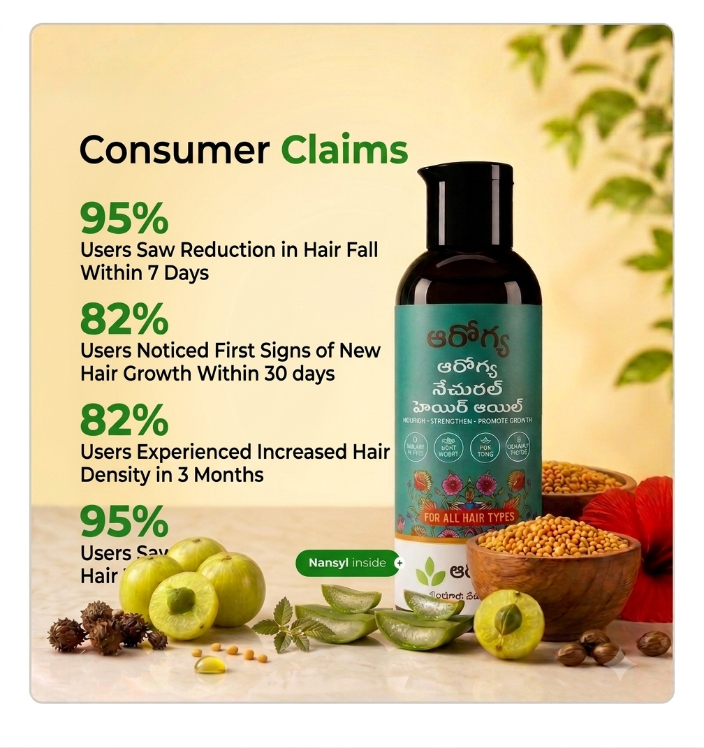 AarogyaTalkies Natural Herbal Hair Oil — product photo 5 of 8