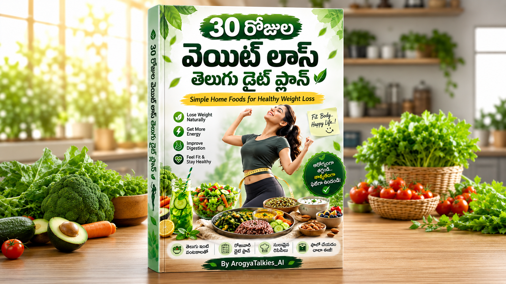 30 Days Weight Loss Telugu Diet Plan (eBook)