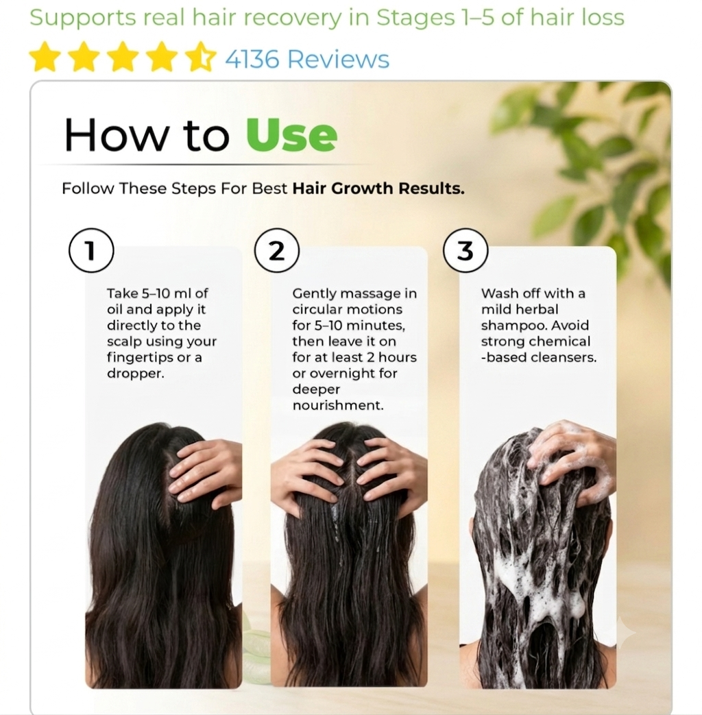 AarogyaTalkies Natural Herbal Hair Oil — product photo 7 of 8